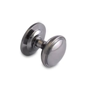 Centre Door Knob Polished Chrome