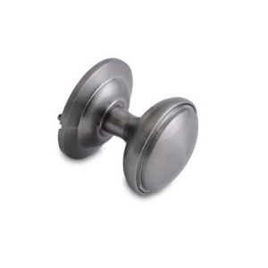Centre Door Knob Satin Chrome
